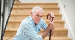 Treppen - Risiko für ältere Leute